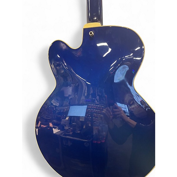 Used Ibanez AFS75T Artcore Bigsby Blue Hollow Body Electric Guitar