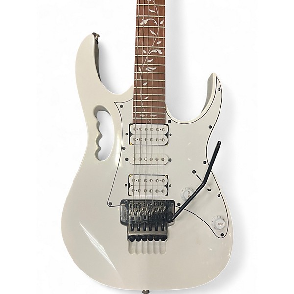 Used Ibanez JEMJR White Solid Body Electric Guitar