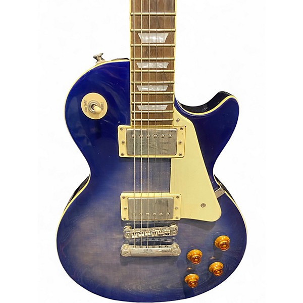 Used Epiphone Les Paul Standard Pro Blue Burst Solid Body Electric Guitar