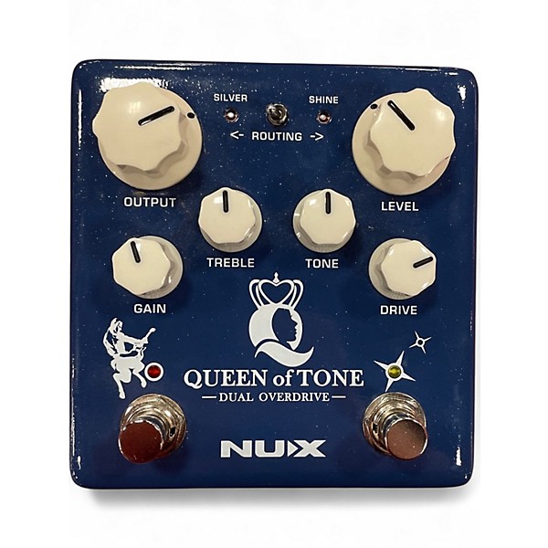 Used NUX QUEEN OF TONE OVERDRIVE Effect Pedal