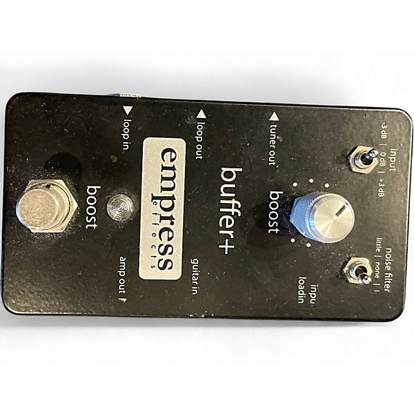 Used Empress Effects Buffer+ Analog I/O Interface with Switchable Boost Guitar Pedal