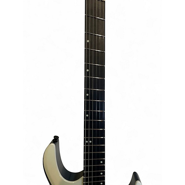 Used Kiesel ARIES 6 MULTI-SCALE WHITE/BLACK EDGE Solid Body Electric Guitar