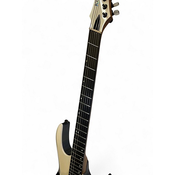 Used Kiesel ARIES 6 MULTI-SCALE WHITE/BLACK EDGE Solid Body Electric Guitar