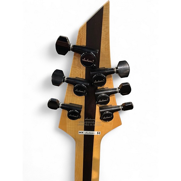 Used Jackson Pro DK Modern Ash FR6 Baked White Solid Body Electric Guitar