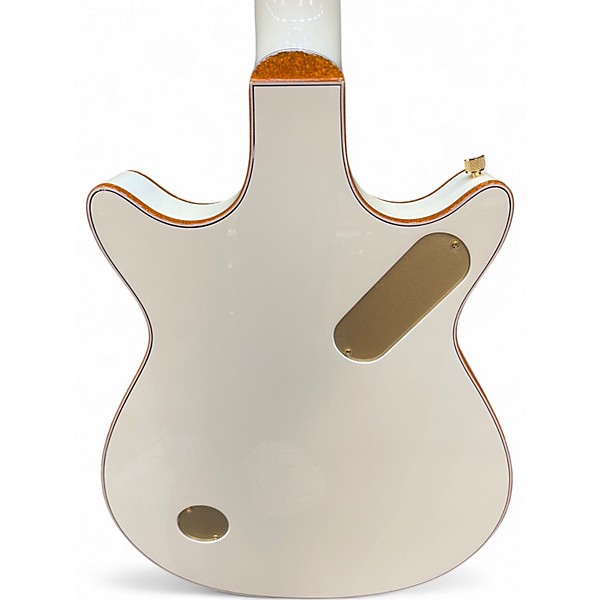 Used 2024 Gretsch Guitars Masterbuilt '62 G6134 White Penguin Champagne Sparkle Solid Body Electric Guitar
