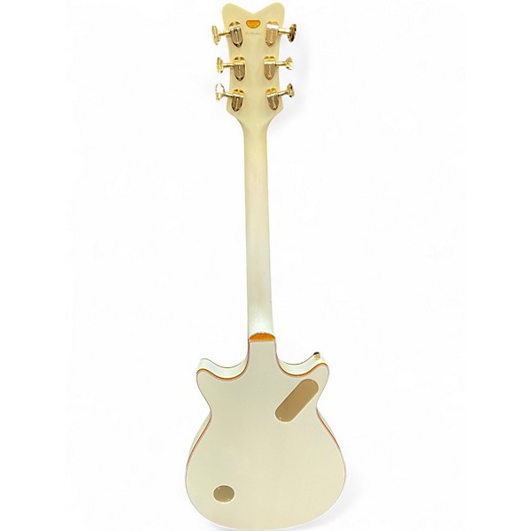 Used 2024 Gretsch Guitars Masterbuilt '62 G6134 White Penguin Champagne Sparkle Solid Body Electric Guitar