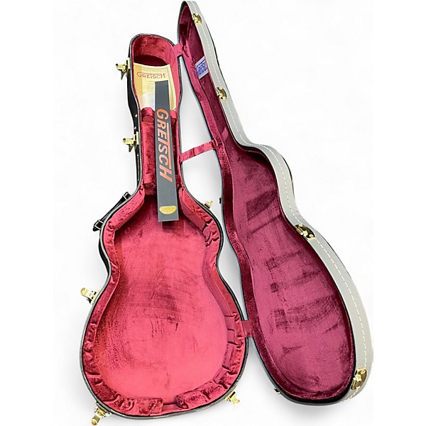 Used 2024 Gretsch Guitars Masterbuilt '62 G6134 White Penguin Champagne Sparkle Solid Body Electric Guitar