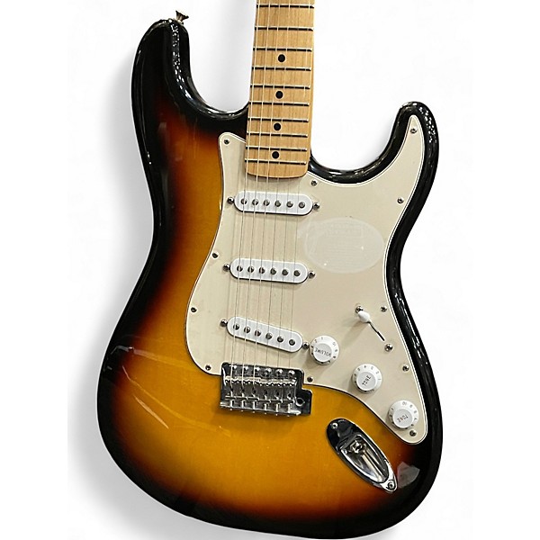 Used Fender 60th Anniversary Stratocaster 3 Color Sunburst Solid Body Electric Guitar
