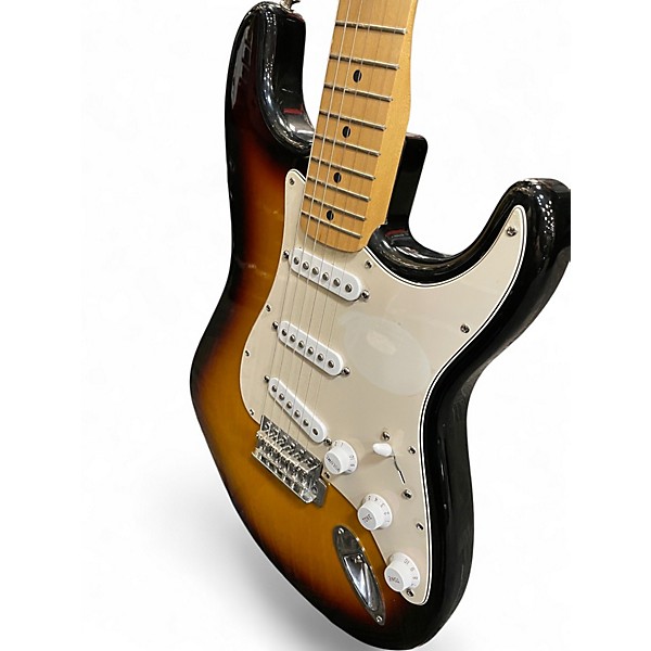Used Fender 60th Anniversary Stratocaster 3 Color Sunburst Solid Body Electric Guitar