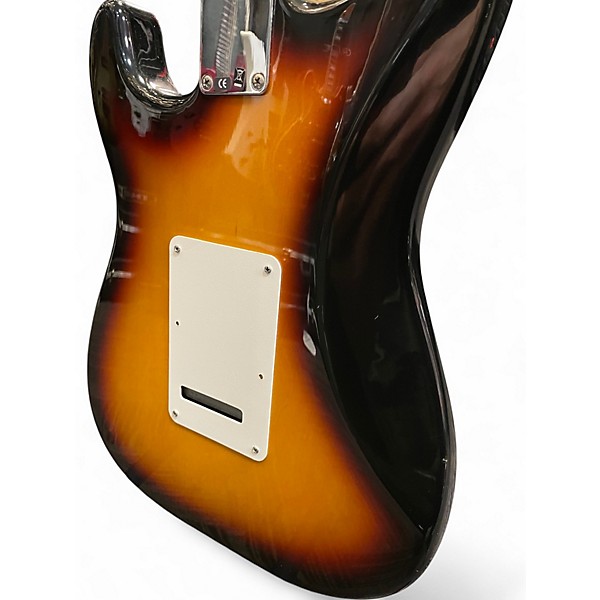 Used Fender 60th Anniversary Stratocaster 3 Color Sunburst Solid Body Electric Guitar