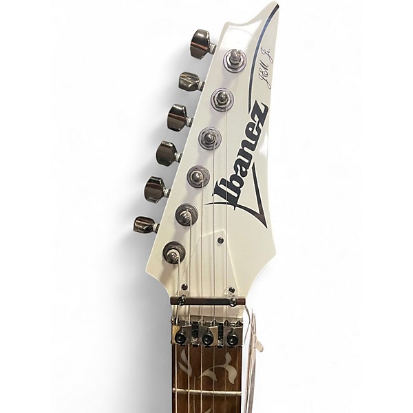 Used Ibanez JEMJR White Solid Body Electric Guitar