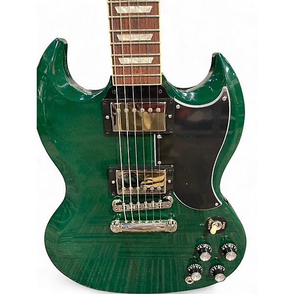 Used 2024 Gibson SG STANDARD 61 Green Solid Body Electric Guitar