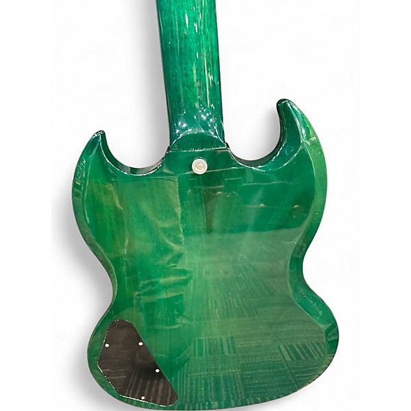 Used 2024 Gibson SG STANDARD 61 Green Solid Body Electric Guitar