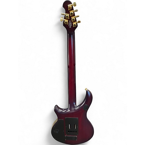 Used Ernie Ball Music Man Artisan Majesty Wine Red Solid Body Electric Guitar