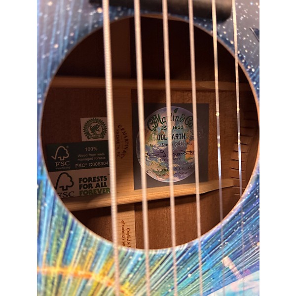 Used Martin 00L Earth Custom Graphic  Earth Custom Graphic Acoustic Guitar