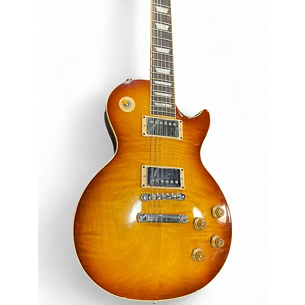 Used 2009 Gibson Les Paul Standard Iced Tea Solid Body Electric Guitar