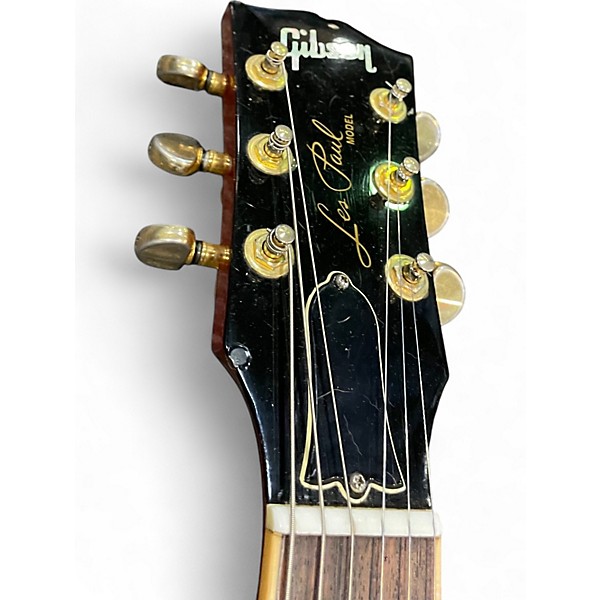 Used 2009 Gibson Les Paul Standard Iced Tea Solid Body Electric Guitar