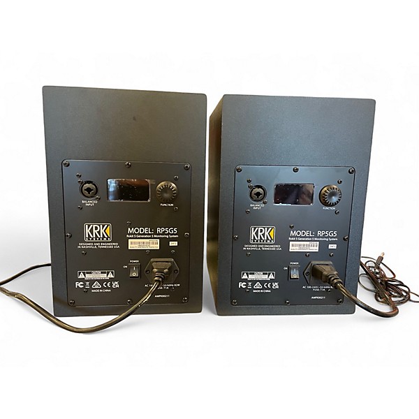 Used KRK RP5G5 PAIR Powered Monitor