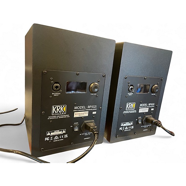Used KRK RP5G5 PAIR Powered Monitor