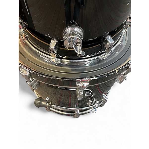 Used SONOR 4 Piece Force 3001 Black Drum Kit