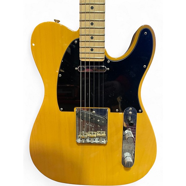 Used 2019 Fender 0174701750 Butterscotch Solid Body Electric Guitar