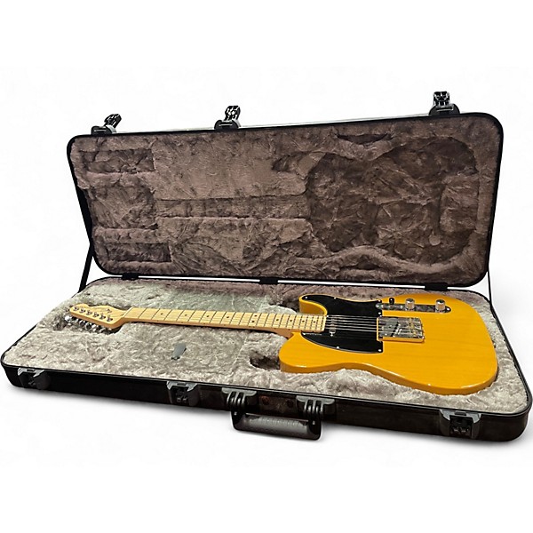 Used 2019 Fender 0174701750 Butterscotch Solid Body Electric Guitar