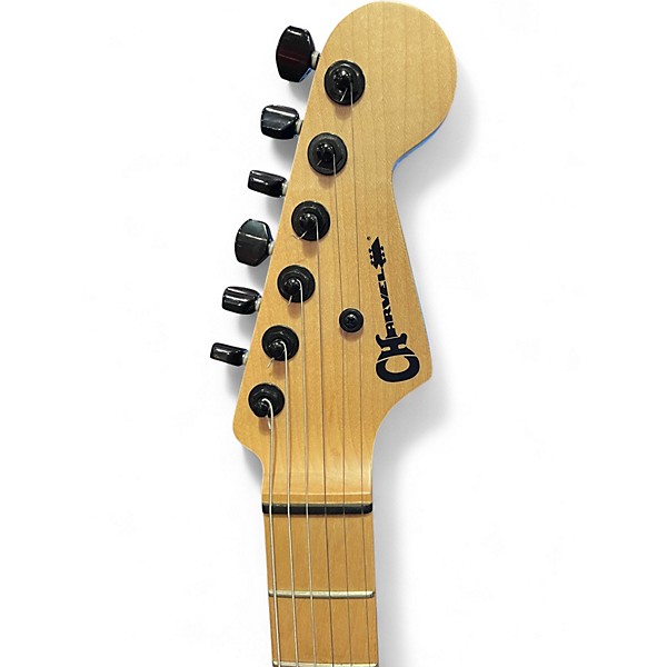 Used 2020 Charvel Pro Mod San Dimas HH HT Blue Solid Body Electric Guitar