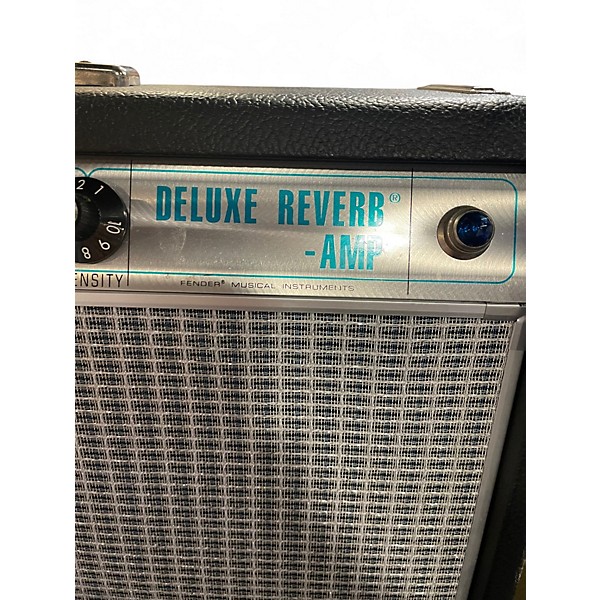 Used Fender 1968 Custom Deluxe Reverb 22W 1x12 Tube Guitar Combo Amp