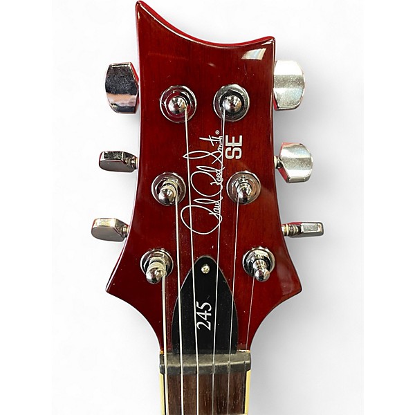 Used PRS 245 SE Amber Solid Body Electric Guitar