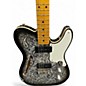 Used Fender Custom Shop Limited Dual P90 Black Paisley Hollow Body Electric Guitar