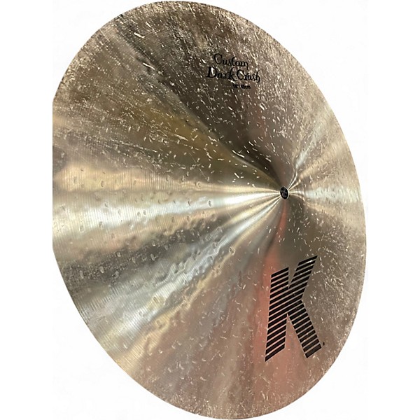 Used Zildjian 18in K Custom Dark Crash Cymbal