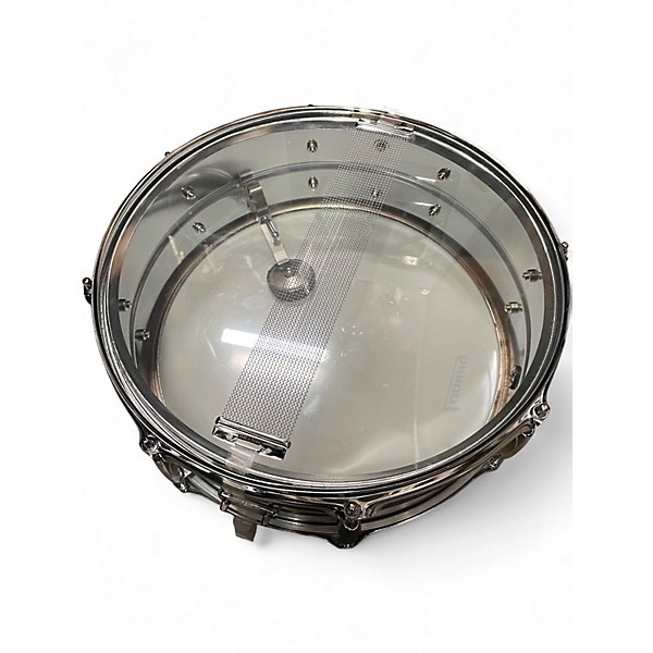 Used Ludwig 5.5X14 ROCKER SERIES SNARE DRUM CHROME Drum