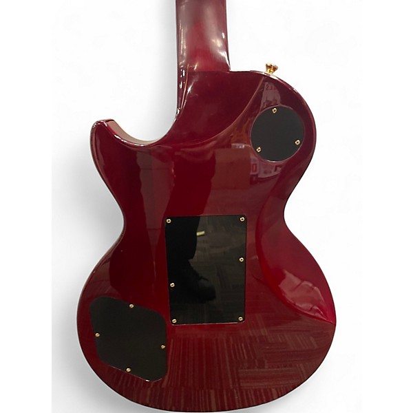 Used Epiphone ALEX LIFESON LES PAUL CUSTOM AXCESS Ruby Solid Body Electric Guitar