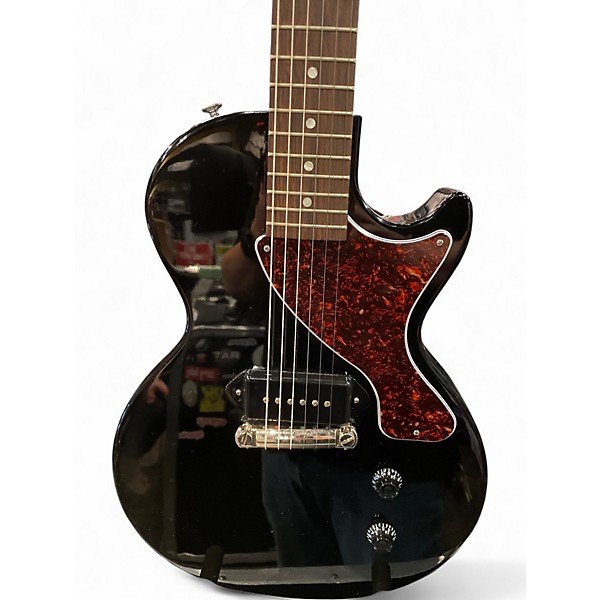 Used Gibson Les Paul Junior Black Solid Body Electric Guitar