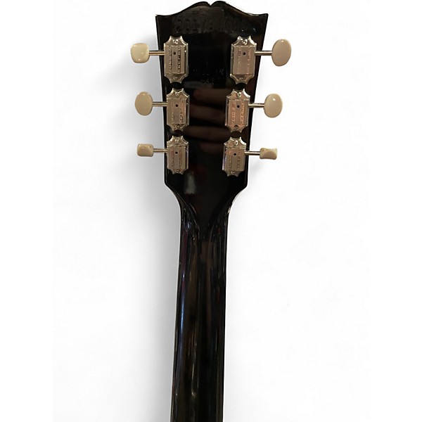 Used Gibson Les Paul Junior Black Solid Body Electric Guitar