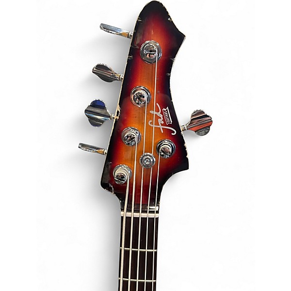 Used Fad CUSTOM PJ SMR HEAVY RELIC BURST Electric Bass Guitar
