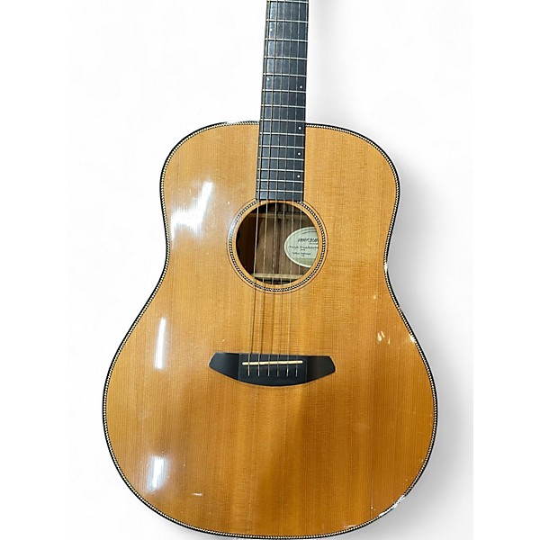 Used Breedlove Oregon Dreadnought Natural Acoustic Electric Guitar