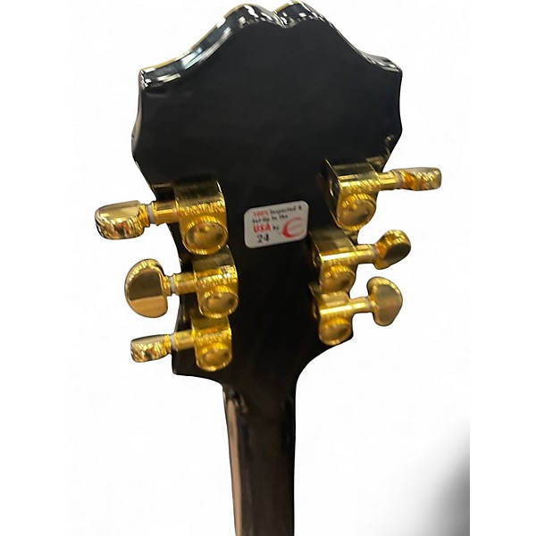 Used Epiphone Sheraton II Pro Black Hollow Body Electric Guitar