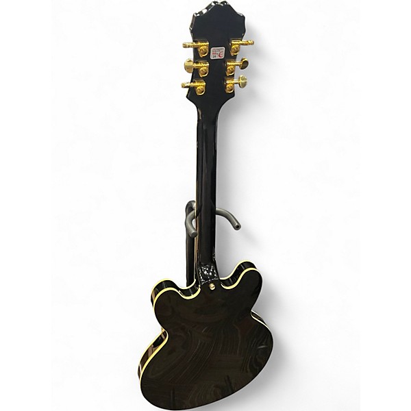 Used Epiphone Sheraton II Pro Black Hollow Body Electric Guitar