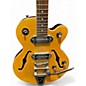 Used Epiphone Wildkat with Bigsby Natural Hollow Body Electric Guitar