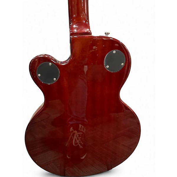 Used Epiphone Wildkat with Bigsby Natural Hollow Body Electric Guitar