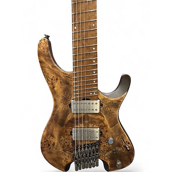 Used Ibanez QX527PB Natural Solid Body Electric Guitar