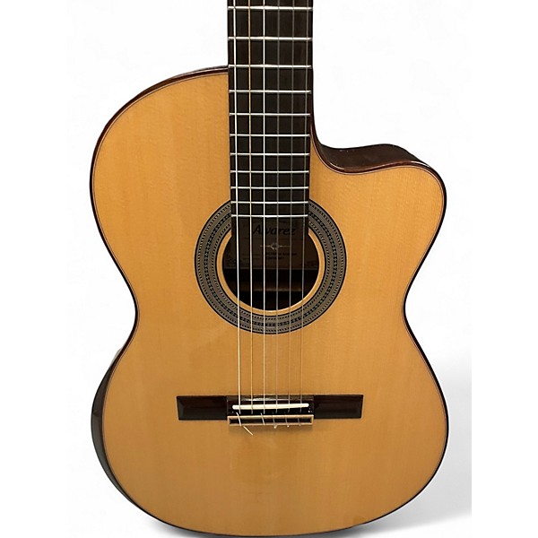 Used Alvarez AC70HCE Natural Classical Acoustic Electric Guitar