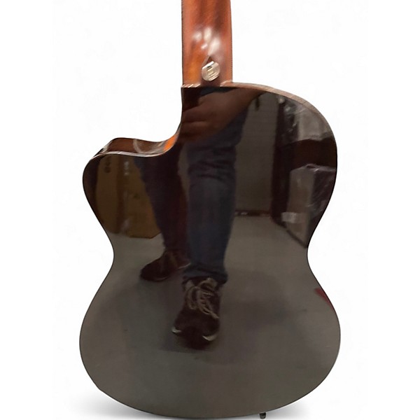 Used Alvarez AC70HCE Natural Classical Acoustic Electric Guitar