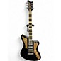 Used Rivolta MONDO MONDATA Black and Gold Solid Body Electric Guitar thumbnail