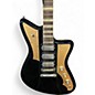 Used Rivolta MONDO MONDATA Black and Gold Solid Body Electric Guitar