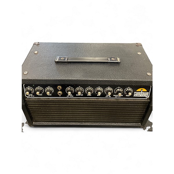 Vintage 1980s Sundown RMS TUBE AMPLIFIER GUITAR HEAD Tube Guitar Amp Head