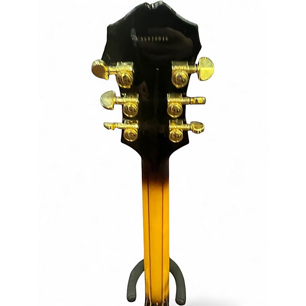 Used Epiphone Sheraton II Tobacco Burst Hollow Body Electric Guitar