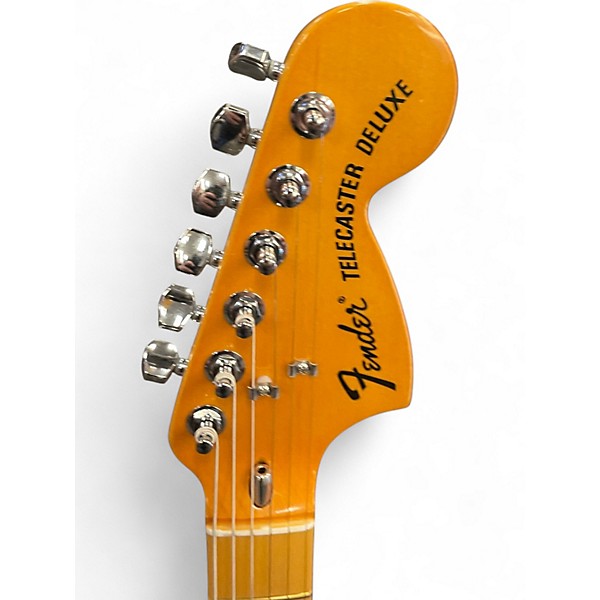 Used Fender American vintage II 1975 telecaster deluxe Mocha Solid Body Electric Guitar