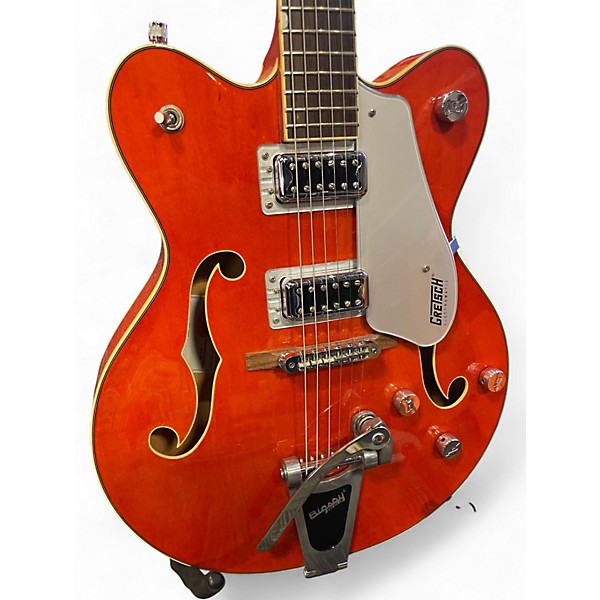 Used Gretsch Guitars G5422T Electromatic Orange Hollow Body Electric Guitar